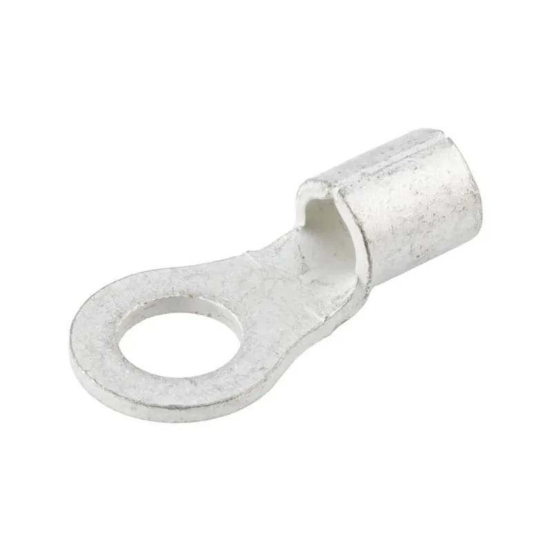 Molex Versakrimp Uninsulated Ring Terminal M5 Stud Size Grey, 13 AWG to 9 AWG Wire Size 19323-0013