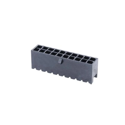 Molex 206832 Series Vertical Through Hole PCB Header, 20 Contact, 3 mm Pitch, 2 Row, Shrouded 206832-2002