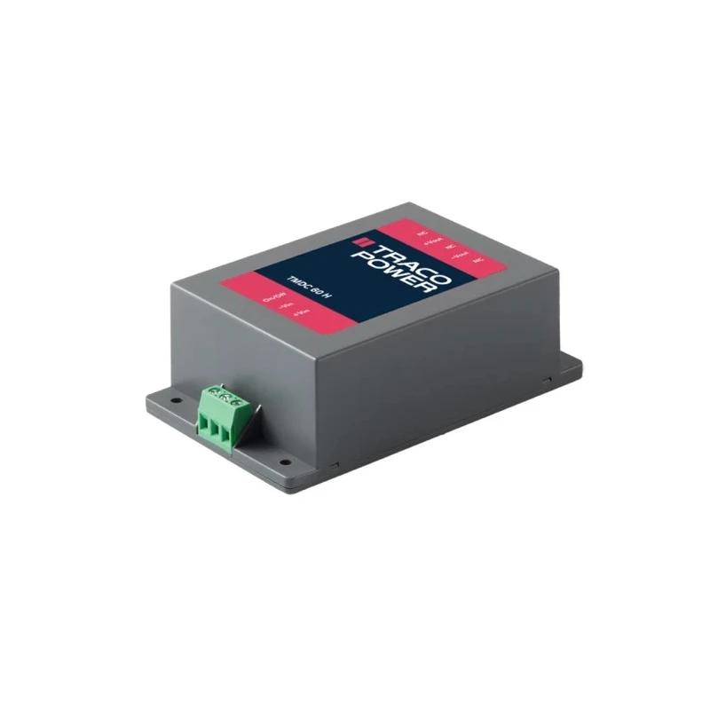 TRACOPOWER DC/DC Converter 12V DC Output, 80-160V DC Input, 60W Power, 5A Current, Encapsulated Chassis Mount TMDC 60-7212H
