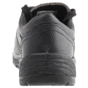 Rockfall Power Men's Black Leather Safety Trainer Steel Toe, Stainless Steel Midsole, EN ISO 20345 S3 SRC 790-4013