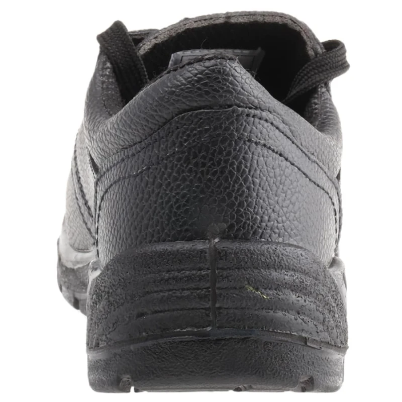 Rockfall Power Men's Black Leather Safety Trainer Steel Toe, Stainless Steel Midsole, EN ISO 20345 S3 SRC 790-4013