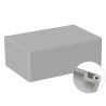 RS PRO 5U3 Series Grey Lid ABS General Purpose Enclosure IP66 IK07 90 mm x 240.3 mm x 160.3 mm IP66
