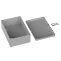 RS PRO 5U3 Series Grey Lid ABS General Purpose Enclosure IP66 IK07 90 mm x 240.3 mm x 160.3 mm IP66