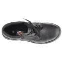 Rockfall Power Men's Black Steel Safety Trainer Leather Upper Lace Up WRU, Oil Resistant, Water Resistant 790-4038