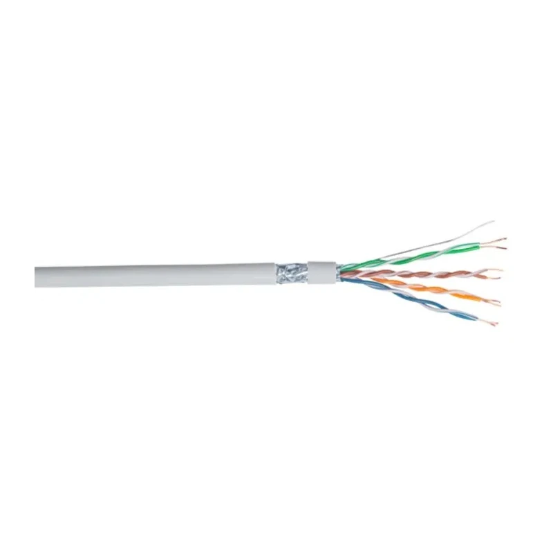 RS PRO Cat5e Ethernet Cable 305 m Grey Unterminated F/UTP Low Smoke Zero Halogen Cat5e