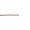 RS PRO H07V-K Series Brown 0.75 mm² 18 AWG Hook Up Wire, PVC Insulation, 100 m Length, 450/750 V Voltage 201-0552
