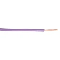 RS PRO H05V-K Series Purple 1 mm² 17 AWG Hook Up Wire, 100 m Length, Polyvinyl Chloride Insulation, 450/750 V 201-0580