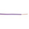 RS PRO H05V-K Series Purple 1 mm² 17 AWG Hook Up Wire, 100 m Length, Polyvinyl Chloride Insulation, 450/750 V 201-0580