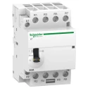 Schneider Electric Acti9 iCT Contactor 230V ac Coil, 4-Pole, 63A, 2.1W Power Rating, 4 NO, 400V ac 