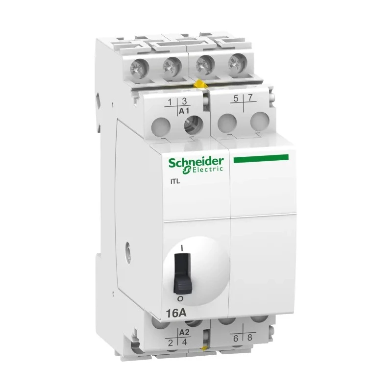 Schneider Electric DIN Rail Power Relay 4PST 16A Switching Current 415V AC 230V AC Coil A9C30814