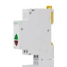 Schneider Electric DIN Rail Green, Red LED Indicator, Acti9 Control Series, IP2X, Round Shape