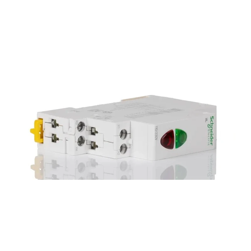 Schneider Electric DIN Rail Green, Red LED Indicator, Acti9 Control Series, IP2X, Round Shape 