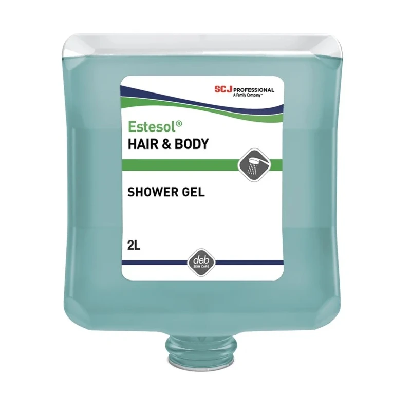 SCJ Professional Estesol® Hair & Body Hair & Body Shower Gel 2 L Cartridge HAB2LT