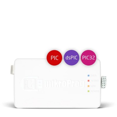 MikroElektronika mikroProg Chip Programmer In-Circuit Debugger for PIC12, PIC10, PIC16, PIC24, PIC32, dsPIC30/33 MIKROE-764