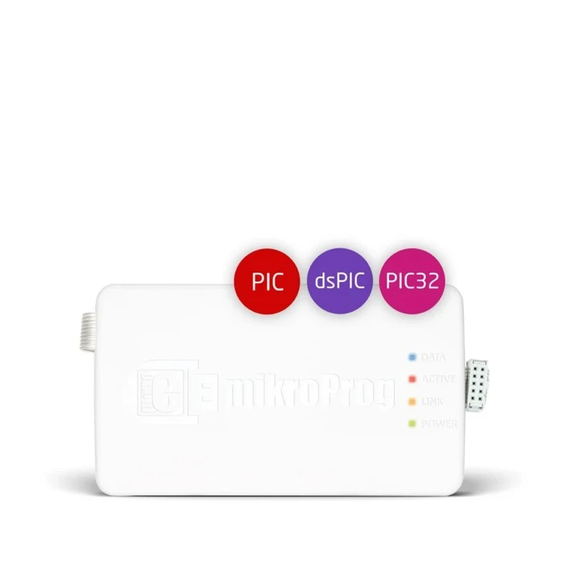 MikroElektronika mikroProg Chip Programmer In-Circuit Debugger for PIC12, PIC10, PIC16, PIC24, PIC32, dsPIC30/33 MIKROE-764