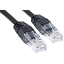 RS PRO Cat5e Ethernet Cable RJ45 Male to RJ45 Male 20 m Black Unshielded Low Smoke Zero Halogen 791-6987