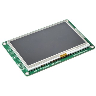 MikroElektronika ConnectEVE FT800 4.3 in TFT Colour Display Module with HX8257A for Breadboard MIKROE-1429