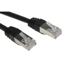 RS PRO Cat6 Ethernet Cable 25m Black RJ45 Male to RJ45 Male F/UTP Low Smoke Zero Halogen 791-7034