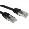 RS PRO Cat6 Ethernet Cable 25m Black RJ45 Male to RJ45 Male F/UTP Low Smoke Zero Halogen 791-7034