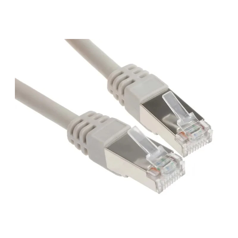 RS PRO Cat6 Ethernet Cable, 20 m, Grey RJ45 Male to RJ45 Male, F/UTP Low Smoke Zero Halogen 791-7059