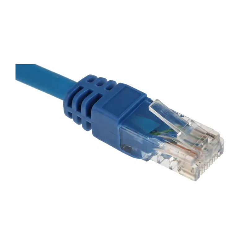 RS PRO Cat6 Ethernet Cable 30m Blue RJ45 Male to RJ45 Male U/UTP Low Smoke Zero Halogen 791-7081