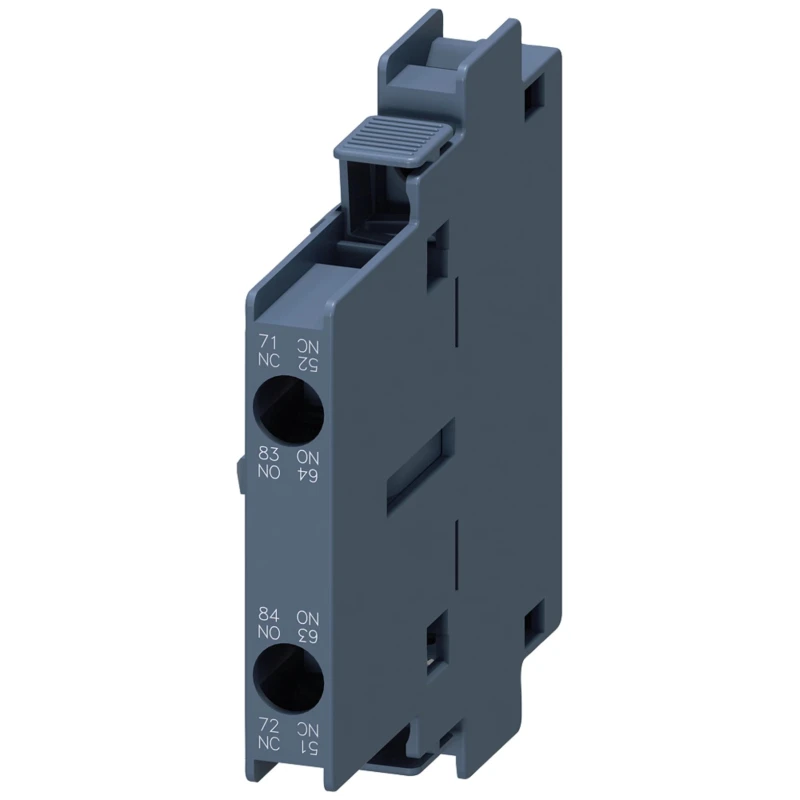 Siemens Auxiliary Contact 2 Contact 1 NO/1 NC Snap-On 10 A 440 V SIRIUS 3RH1921-1EA11