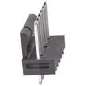 Molex KK 254 Series Straight Through Hole Pin Header 4 Contacts 2.54 mm Pitch 1 Row Unshrouded 171856-0004