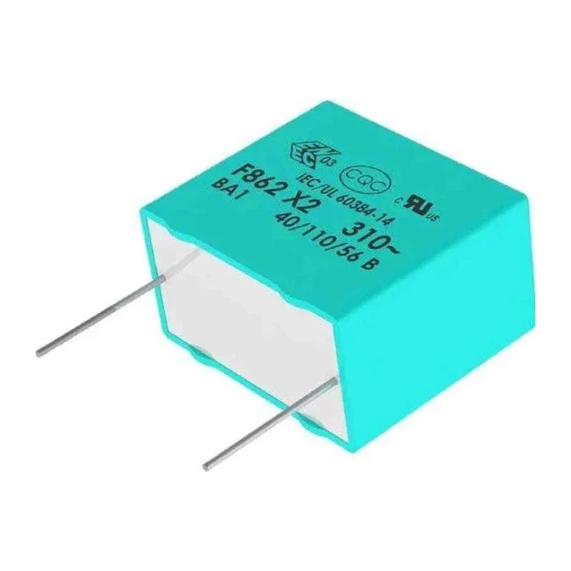 KEMET Film Capacitor X2 150nF 10% 630V dc 310V ac Through Hole Molded Plastic F862DB154K310ZV054