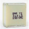 KEMET Paper Capacitor Y2 Suppression Class SMP253 3.3nF 250V AC 250V DC Surface Mount SMP253