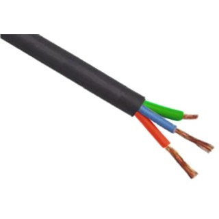 RS PRO Data Cable 3 Cores 0.5 mm² 20 AWG Unscreened PVC Sheath 100 m 440V 16/2/3A 201-2211