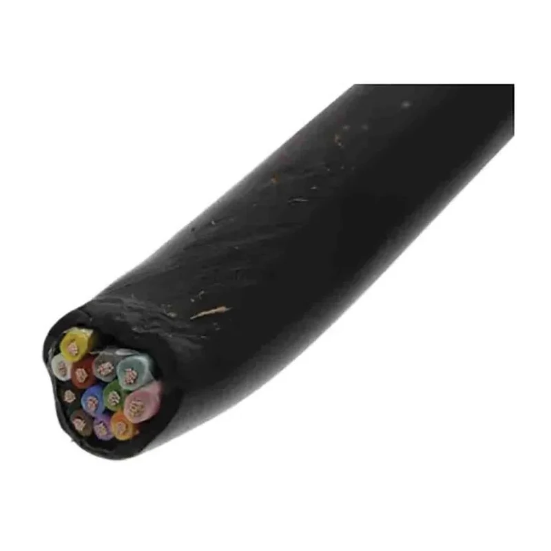RS PRO 16/2/12C Series Screened Multicore Data Cable 0.5 mm² Cross Section 500 m Length Polyvinyl Chloride Jacket 201-2230