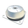 FIBET Tapered Square M20 Anti-Vibration Bell Mount with 2240 daN Compression, 20mm Bore, 20 mm OD, 66 mm Height CFBMH1806620M