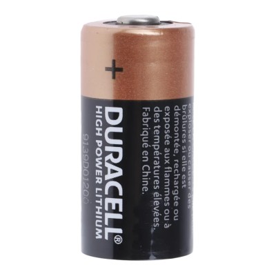 Duracell Ultra 3 V Lithium Manganese Dioxide Camera Battery CR17534 1600 mAh 17 mm