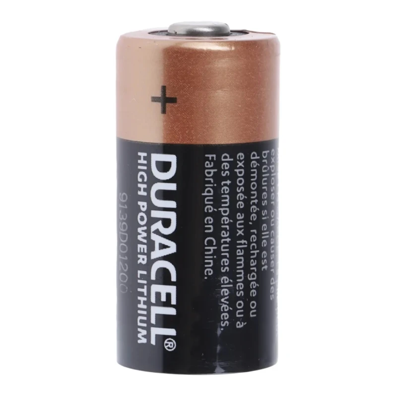 Duracell Ultra 3 V Lithium Manganese Dioxide Camera Battery CR17534 1600 mAh 17 mm