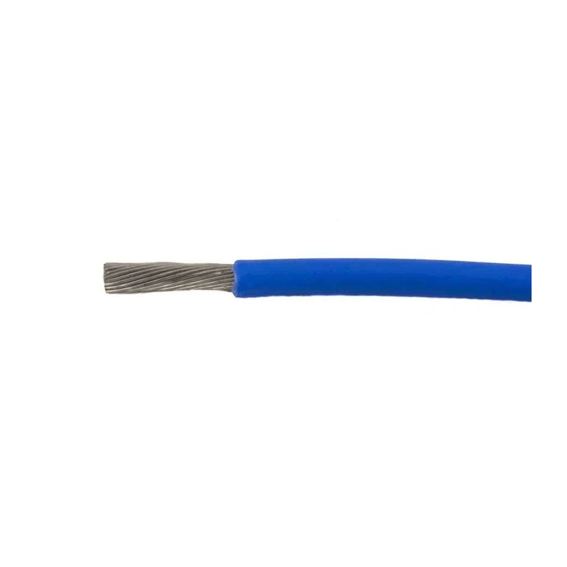 Alpha Wire Blue Ecogen Ecowire Metric Series Hook Up Wire 24 AWG 32 x 0.10 mm² 50 m 600V 105°C 67025 BL321