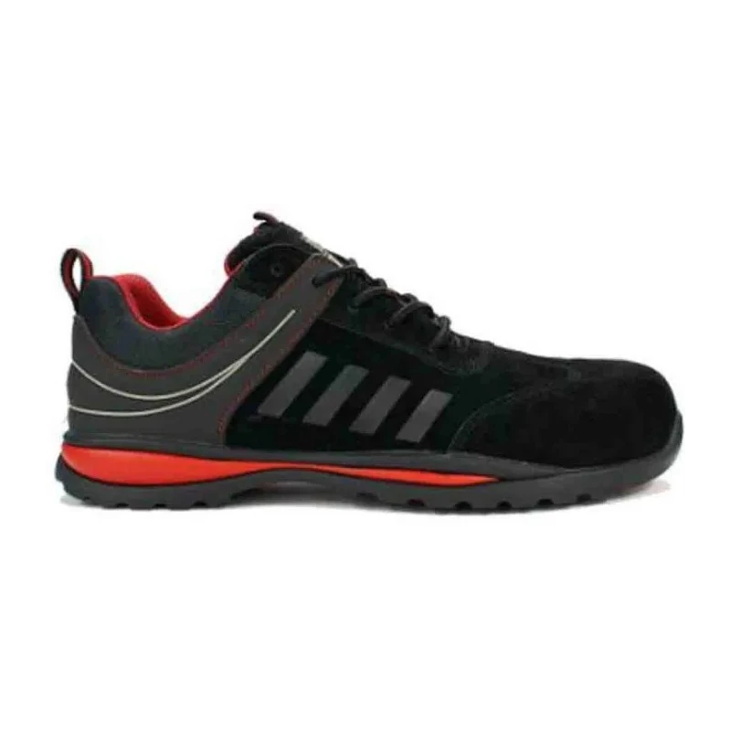 RS PRO Men's Black Non-Metallic Safety Trainer UK 10.5 EU 45 Fibreglass Toecap Composite Midsole RS360