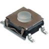 C & K IP67 Tactile Switch, 0.57 mm Actuator Length, SPST 50mA 32 V dc, Through Hole Mount KSC321G LFS