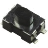 C & K Black Tactile Switch Top 0.5 mm SPST 50mA 32V dc Surface Mount KMR211G LFS