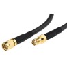 Mobilemark CA12/195 Series Coaxial Cable Female SMA to Male SMA 300 mm 50 Ω CA12