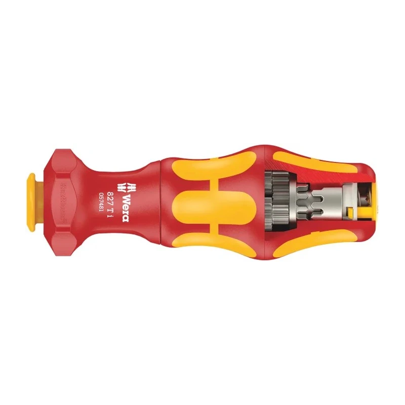 Wera Insulated Bit Holder Screwdriver Turbo Function 9 mm Tip, 125 mm Blade IK07