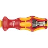 Wera Insulated Bit Holder Screwdriver Turbo Function 9 mm Tip, 125 mm Blade IK07