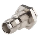 RS PRO TNC Series Coaxial Connector Panel Mount Female TNC 50 Ω Straight Body Clamp 6GHz 165°C 793-3610