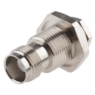RS PRO TNC Series Coaxial Connector Panel Mount Female TNC 50 Ω Straight Body Clamp 6GHz 165°C 793-3610
