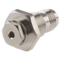 RS PRO TNC Series Coaxial Connector Panel Mount Female TNC 50 Ω Straight Body Clamp 6GHz 165°C 793-3610