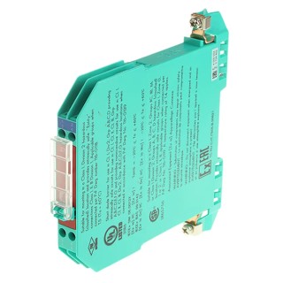 Pepperl + Fuchs Zener Barrier, ATEX Certified, Single Channel, 13.3 V DC, 150 mA, DIN Rail Mount Z715