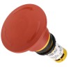 Eaton C22-PVT Series Twist Release Emergency Stop Push Button Panel Mount 22mm Cutout 1 NO/1 NC IP67 121612 C22-PVT60P-K11