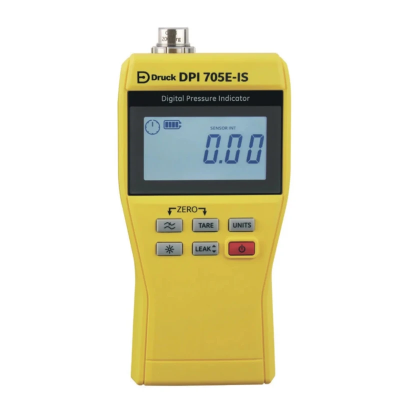 Druck DPI705E Handheld Gauge Manometer with 1 Pressure Port, Max Pressure Measurement 20 bar DPI705E