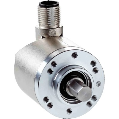SICK AHS/AHM36 Series Absolute Encoder 30V DC, 4096 PPR, IO-Link Signal, Solid Shaft 6 mm AHM36