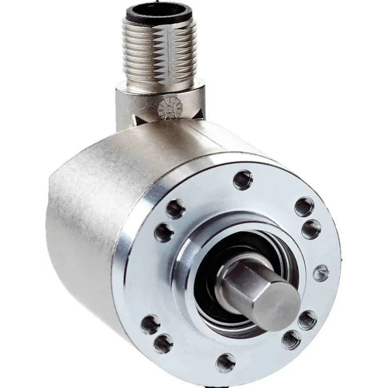 SICK AHS/AHM36 Series Absolute Encoder 30V DC, 4096 PPR, IO-Link Signal, Solid Shaft 6 mm AHM36
