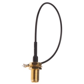 RS PRO R-134G7210300CC Series Coaxial Cable Female Straight to Female UFL, 150 mm 50 Ω 3GHz R-134G7210300CC 794-2844